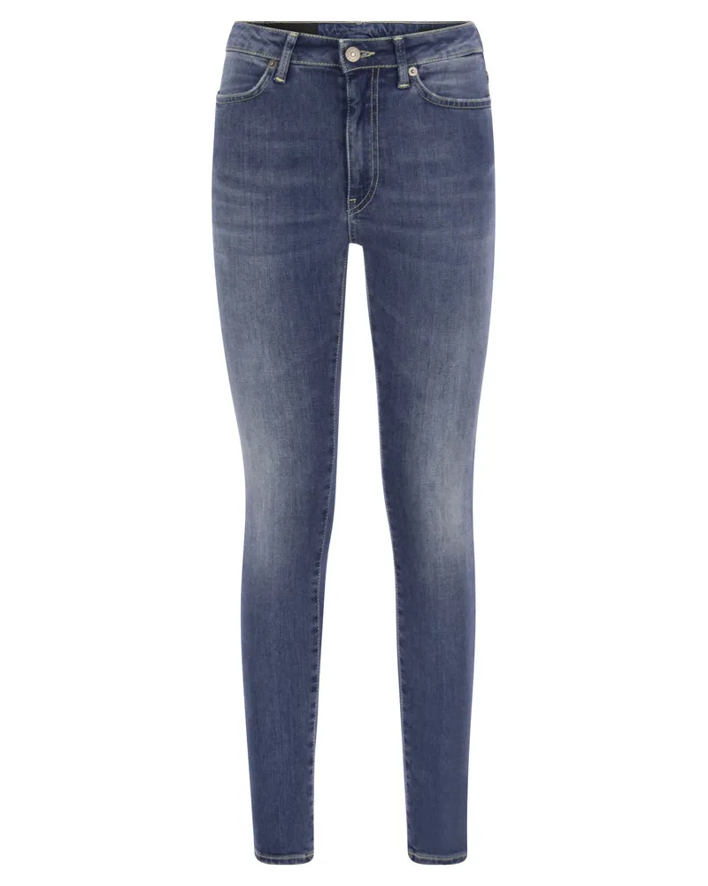 Dondup Donndup Iris Jeans dünne Passform Denim