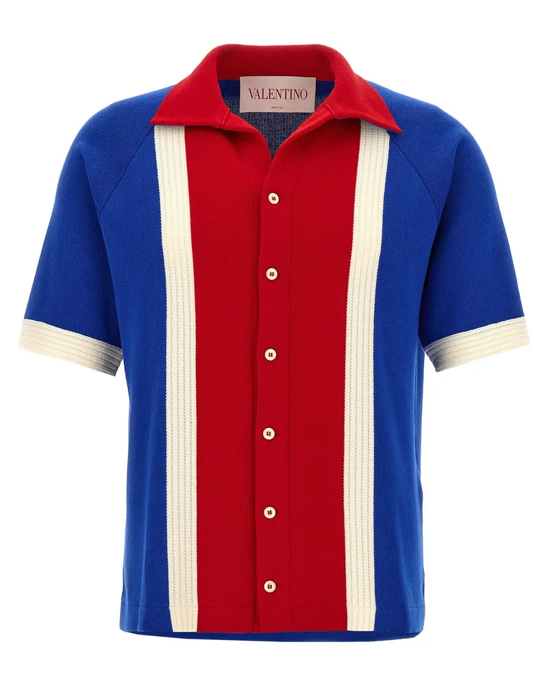 Valentino Garavani Valentino Garavani Stickhemd Multicolor