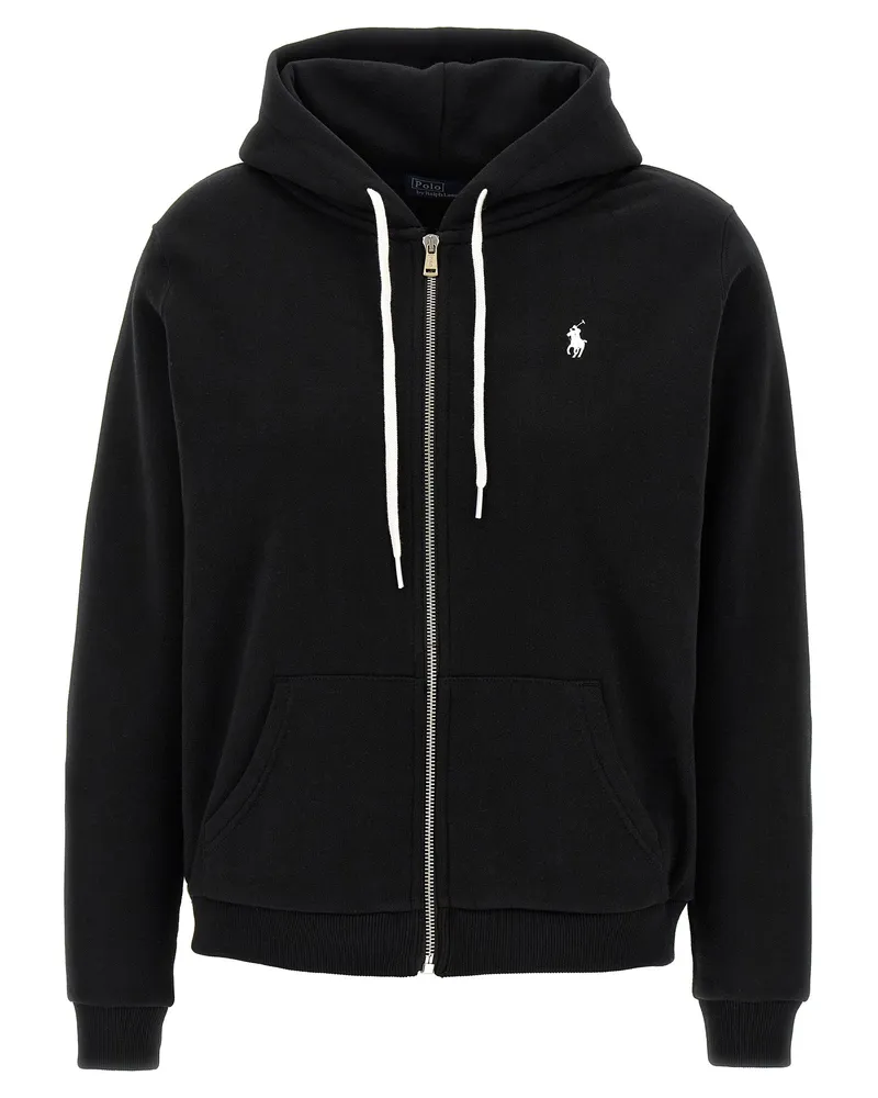 Ralph Lauren Logo Stickerei Black