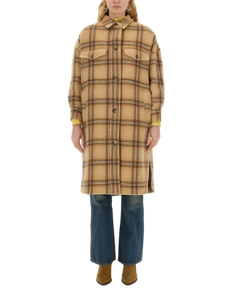 Isabel Marant Mantel "Fontizia Beige