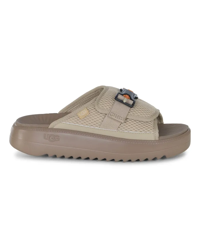 UGG Maxxer 2.0" Pantoffeln aus Stoff Beige