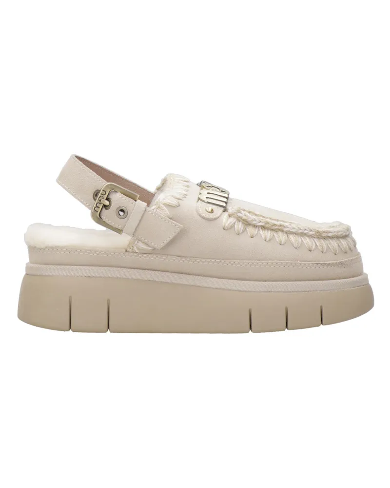 Mou Sandalen Elfenbein Ivory