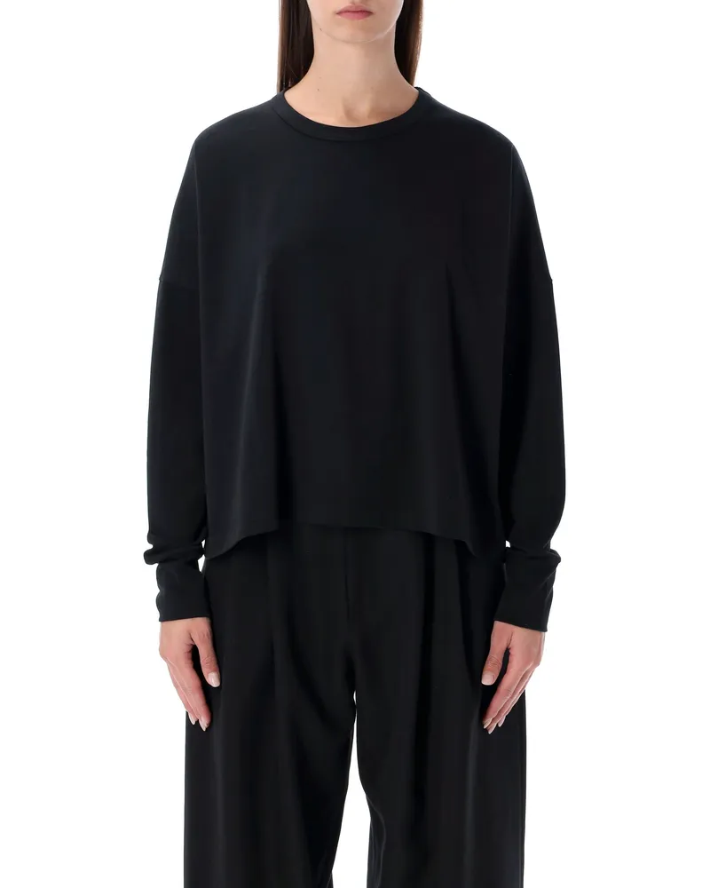 Studio Nicholson T-Shirts und Polos Schwarz Black