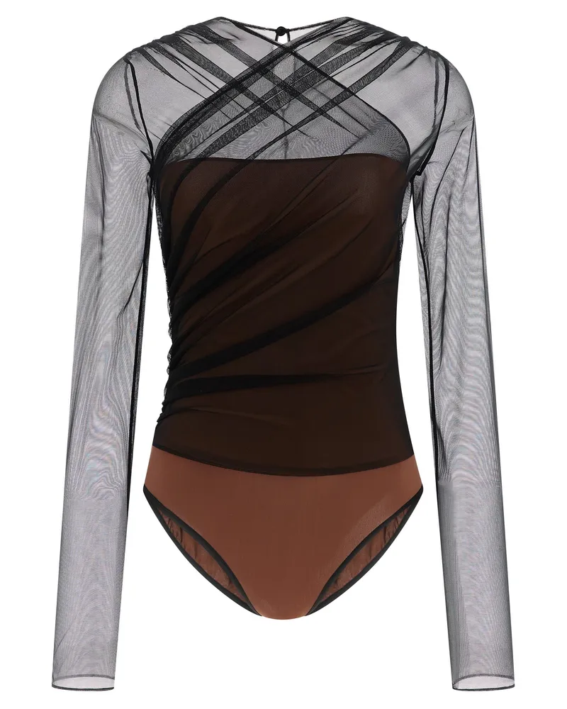 Nensi Dojaka Renée' Bodysuit Black