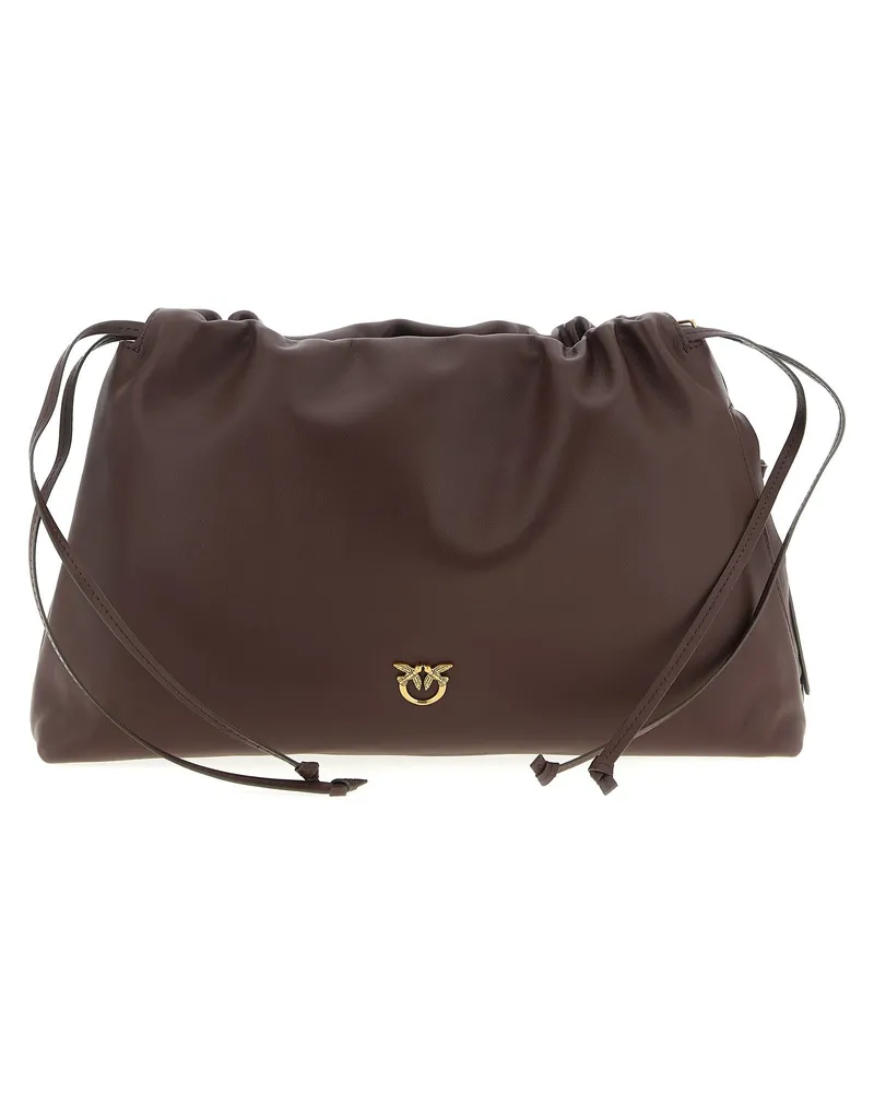 Pinko Maxi Lederkupplung Brown