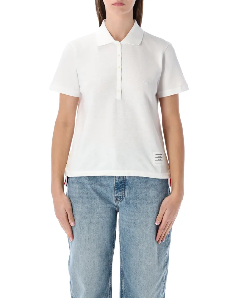 Thom Browne T-Shirts und Polos Weiß White