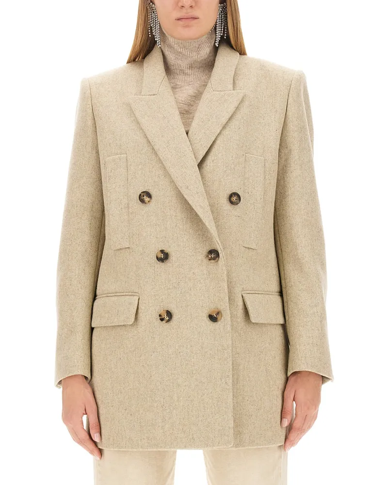 Isabel Marant Floyd Jacke Beige