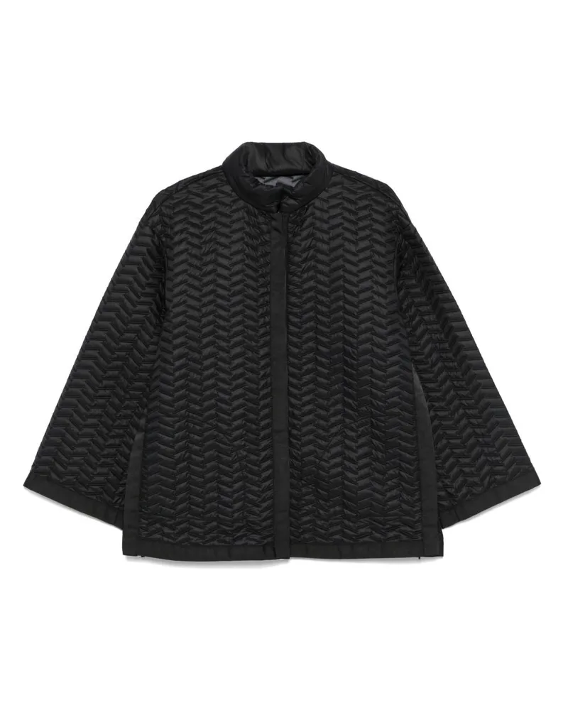 Emporio Armani Nylon Blouson Jacke Black
