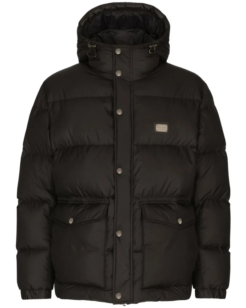 Dolce & Gabbana Mäntel schwarz Black