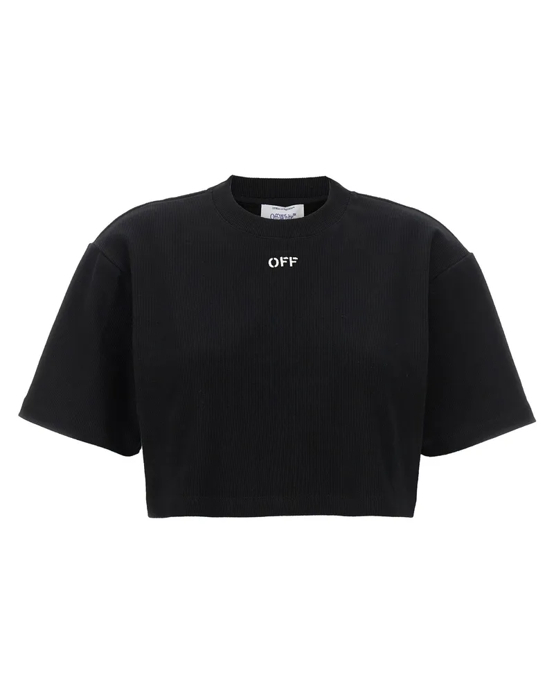 OFF-WHITE Off Stamp' T -Shirt Black