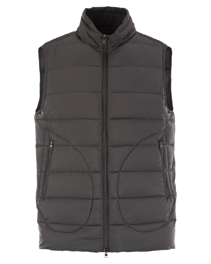 Herno Down Fill Weste Coat Grey