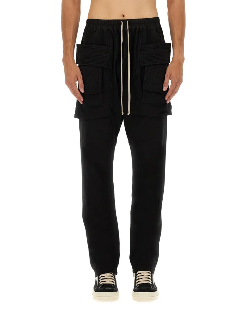 DRKSHDW by Rick Owens Catch Cargo Hosen Black