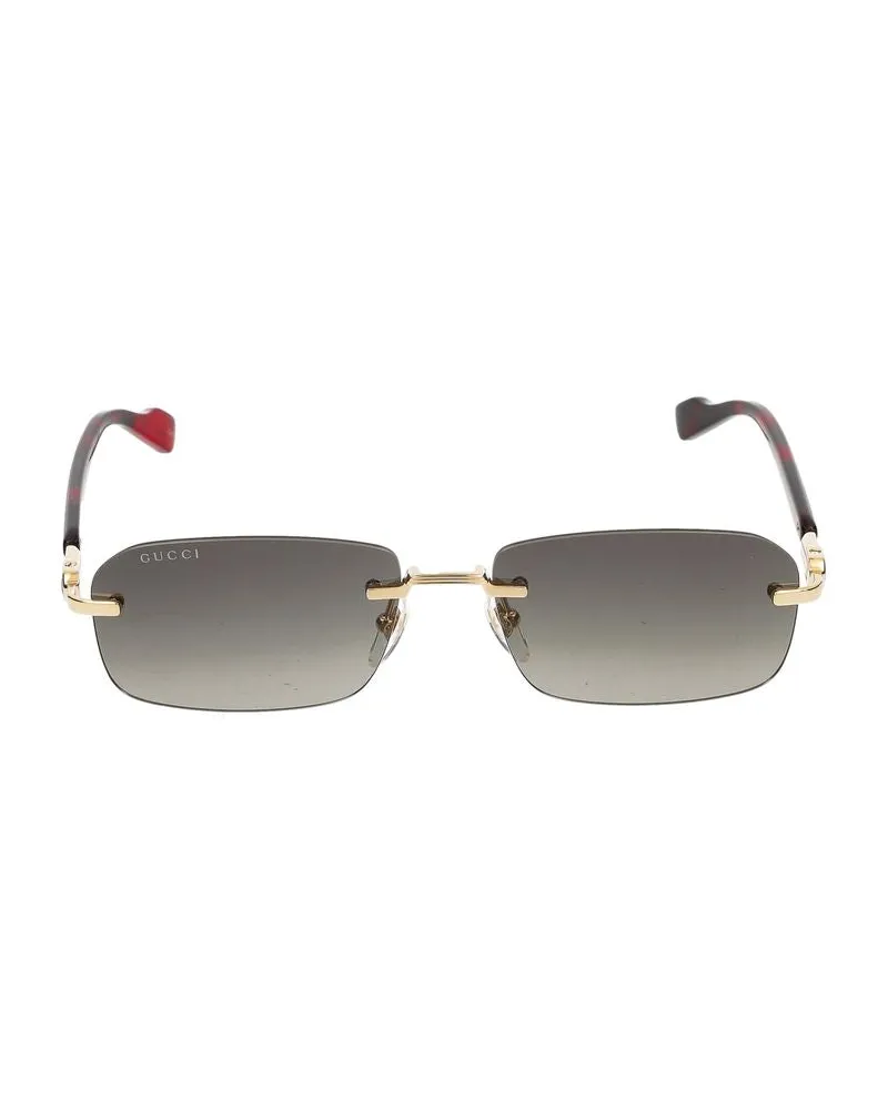 Gucci Sonnenbrille  GG1221 S 006 Gold Havanna Gray /16 /140 006