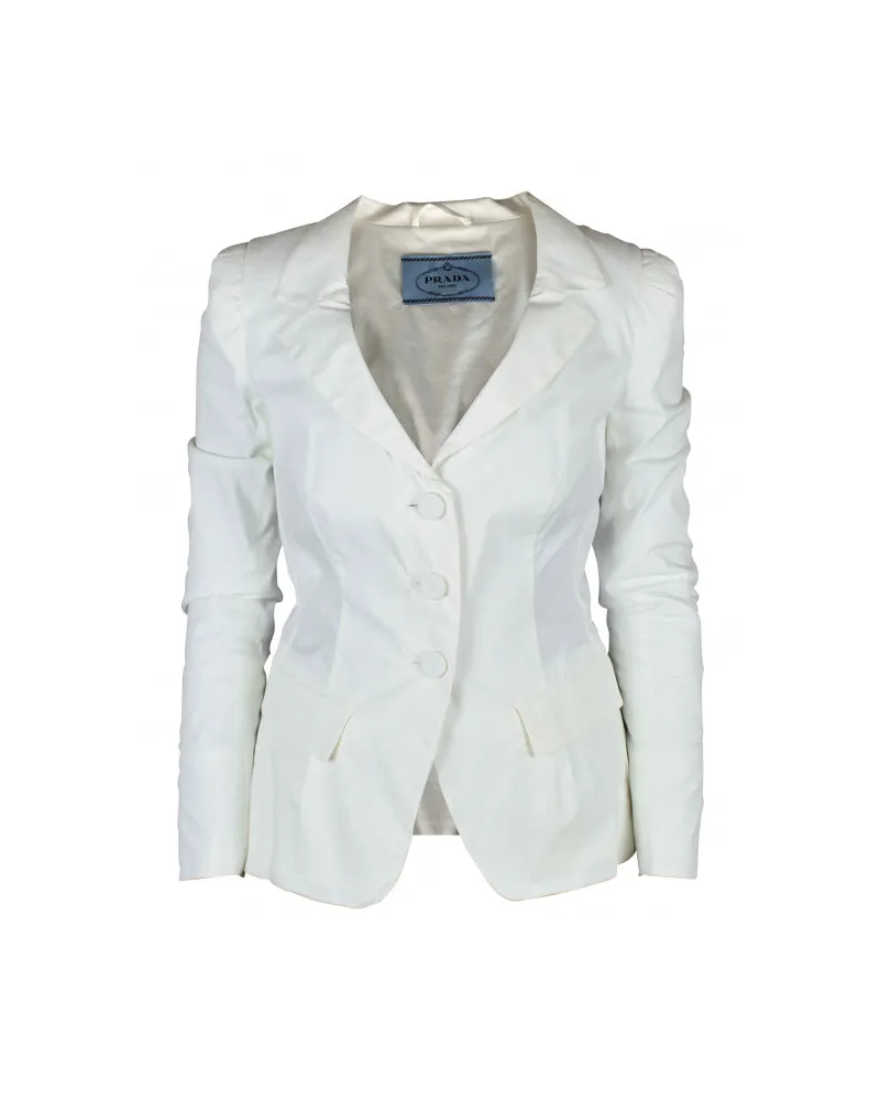 Prada Blazer White
