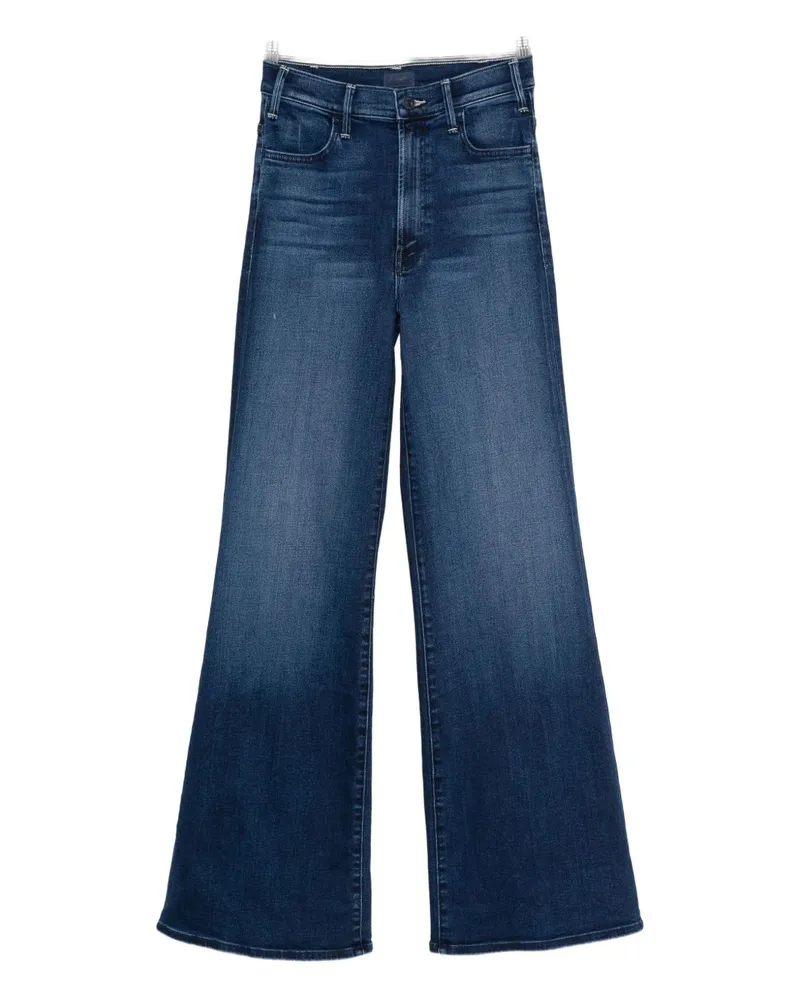 Mother Mutter die Hustler Roller Sneak Jeans Blue