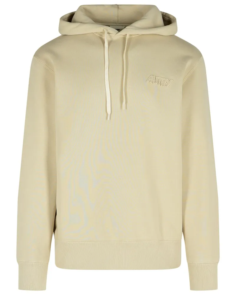 AUTRY Beige Cotton Sweatshirt Beige