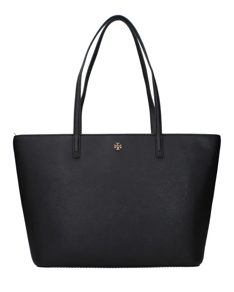 Tory Burch Damens Umhängetaschen Leder Schwarz -
