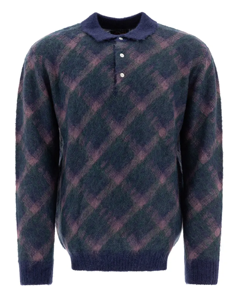 Beams Plus Strahlen plus Poloshirts Blue