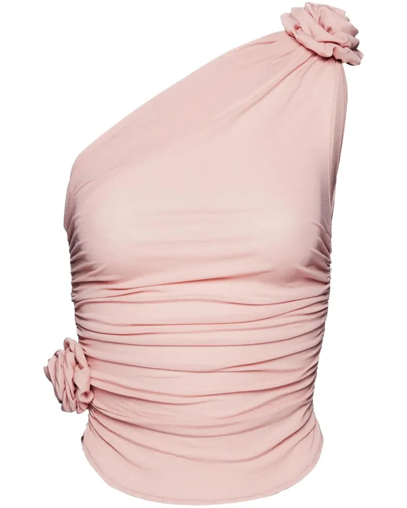 Magda Butrym Blume Detail Top Pink