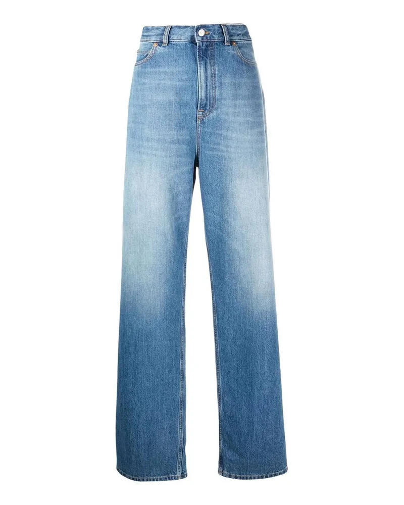 Valentino Garavani Valentino Archiv Patch Jeans Blau