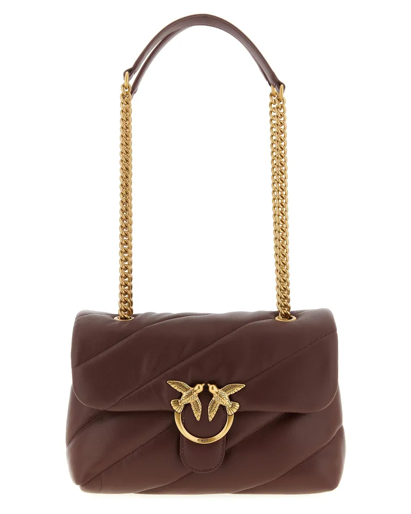 Pinko Umhängetasche „Classic Love Puff Bordeaux