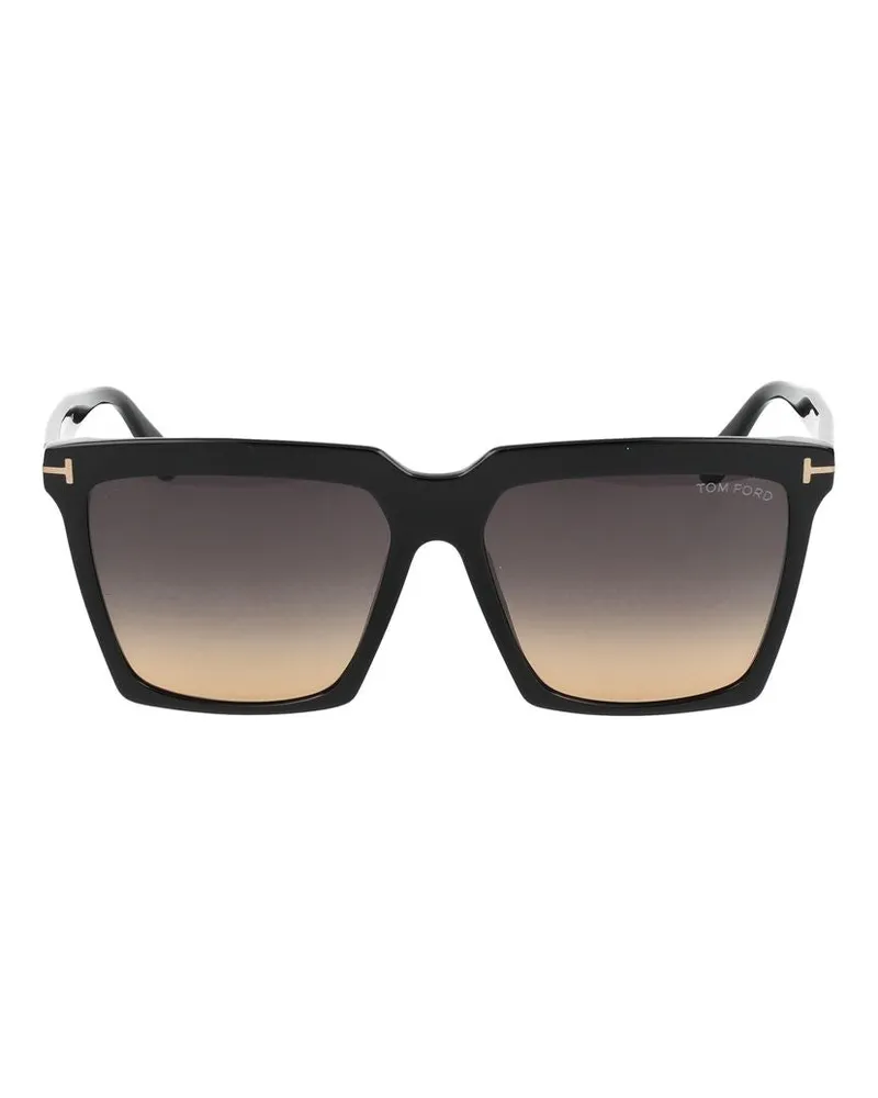 Tom Ford Sonnenbrille  FT0764 01 B Nero Lucido/Fumo Grad/16/140 01b