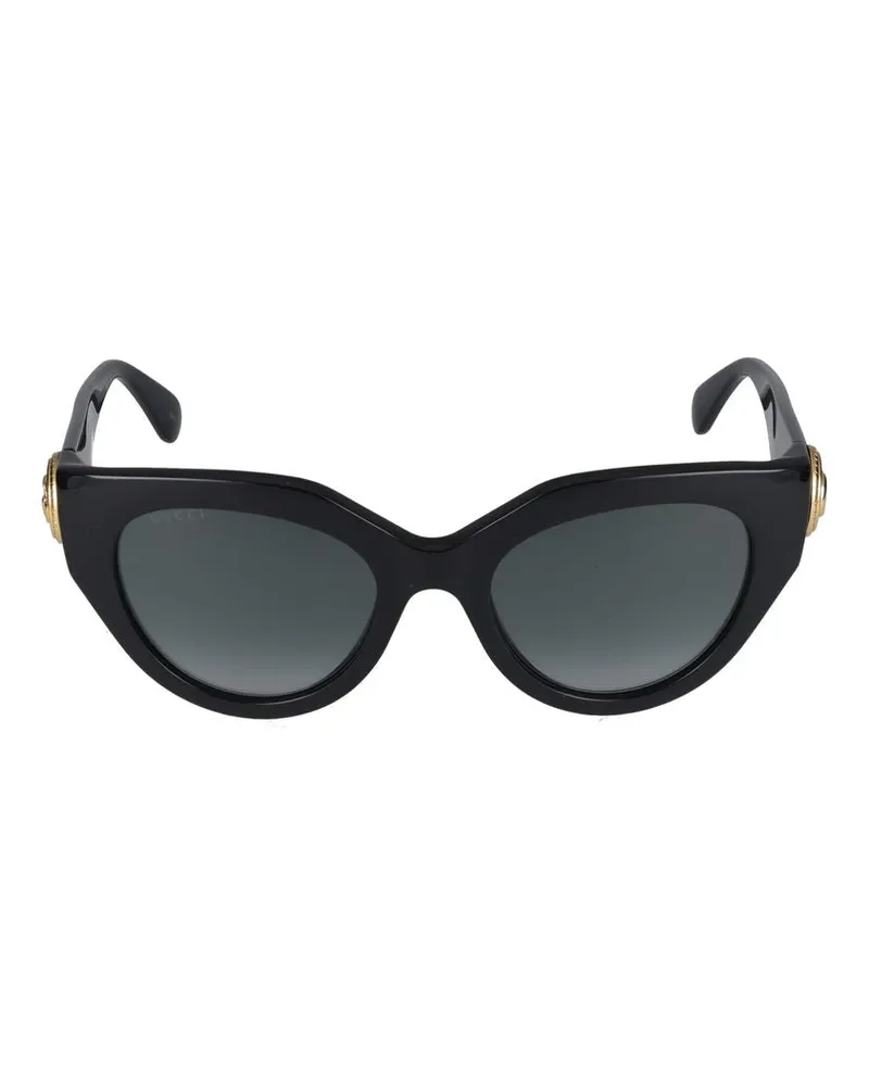 Gucci Sonnenbrille  GG1408 S 001 schwarzes schwarzes grau /21 /140 001