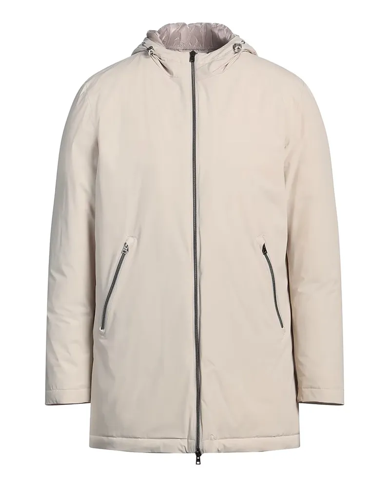 Herno Herno Parka-Jacke mit Kapuze Beige