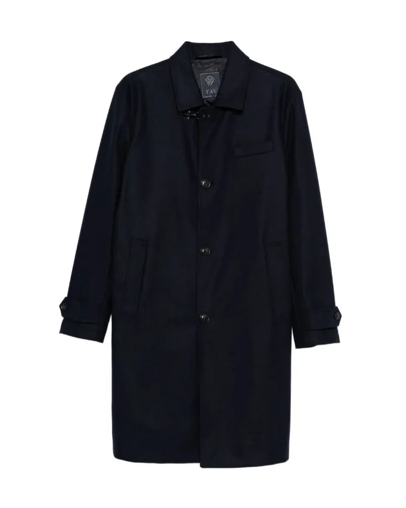 Fay Easy Coat mit Haken Blue