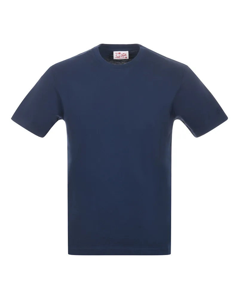 MC2 Saint Barth Cotton T -Shirt Blue