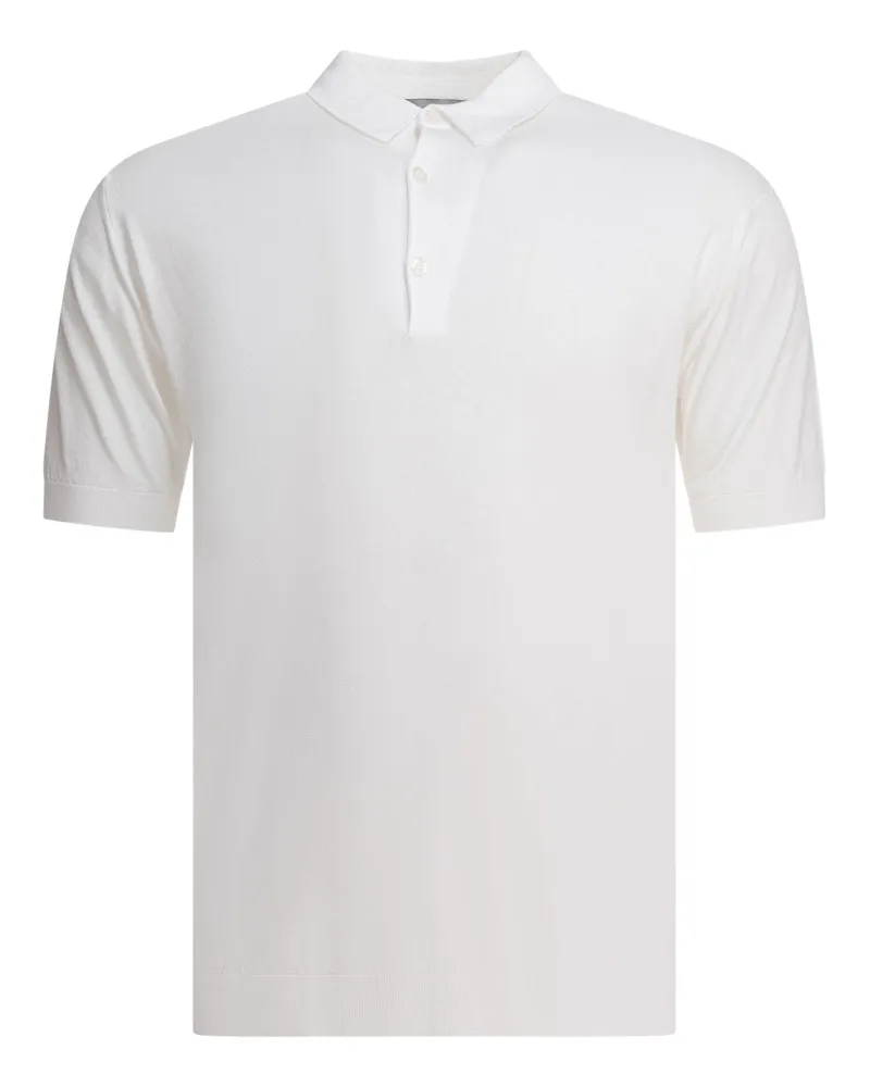 John Smedley Polo -Hemden White