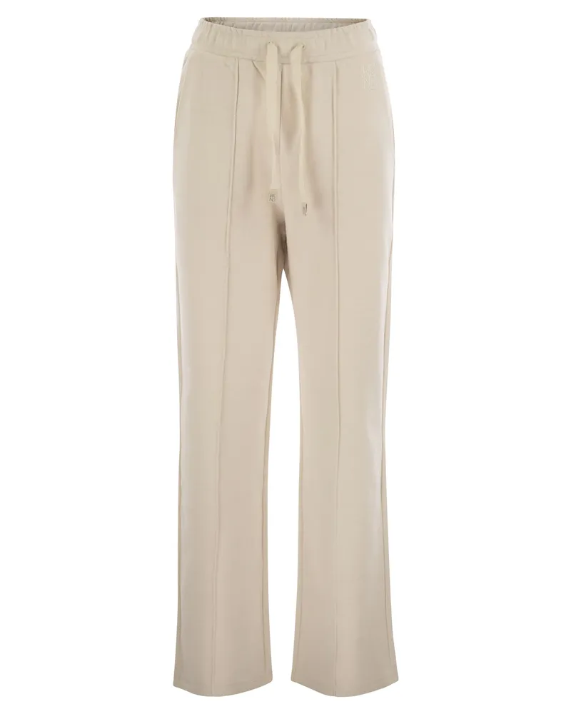 Weekend Max Mara Wochenende max Mara Folk Plüschhose Ivory