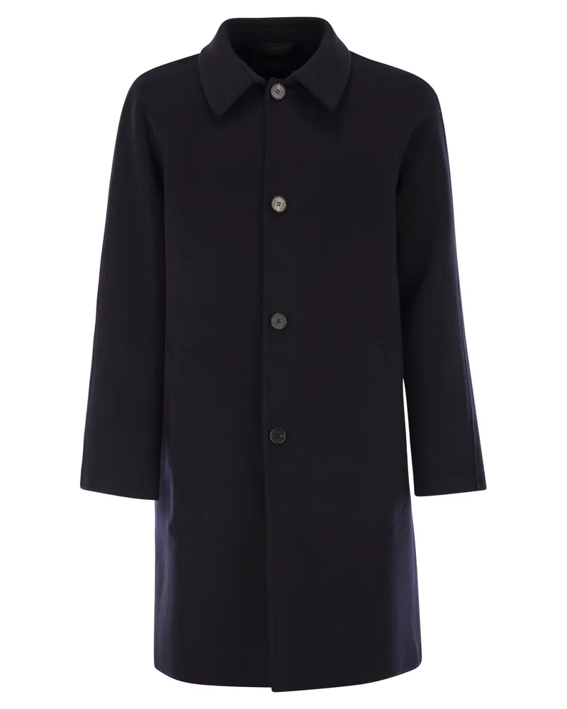 Paltò Maurilio Wollmantel Navy