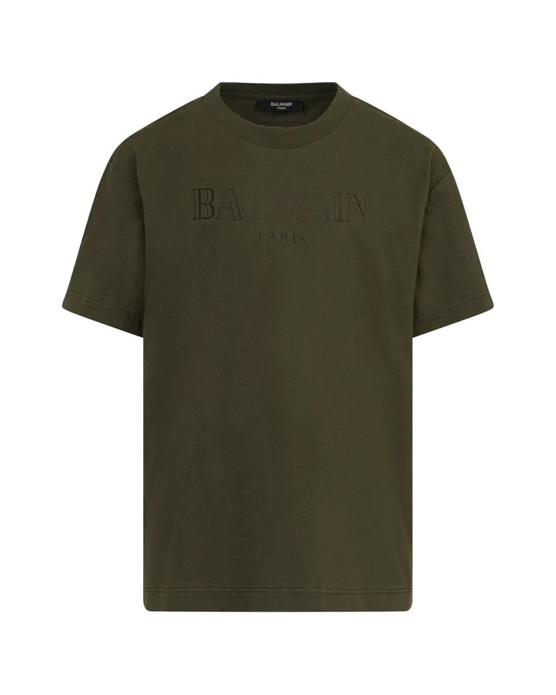 Balmain T -Shirt Green
