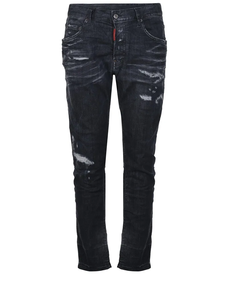 Dsquared2 Skater' Jeans aus Stretch Jeans Black