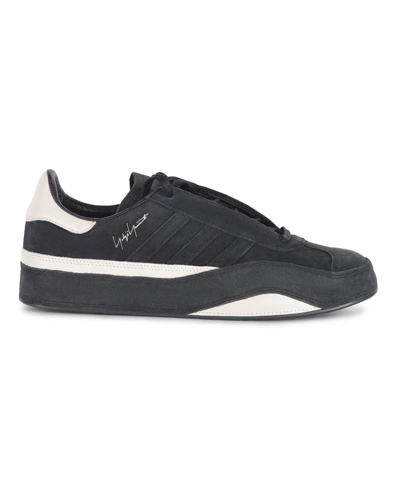 adidas Adidas y 3 adidas y 3 Gazelle Wildleder -Turnschuhe Black