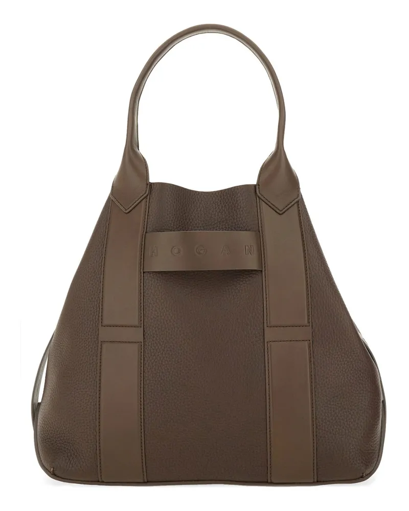 Hogan Drehbuch" Einkaufstasche Brown