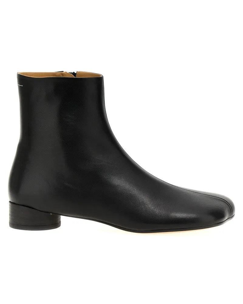 Maison Margiela Knöchelstiefel mit geformter Zeh Black