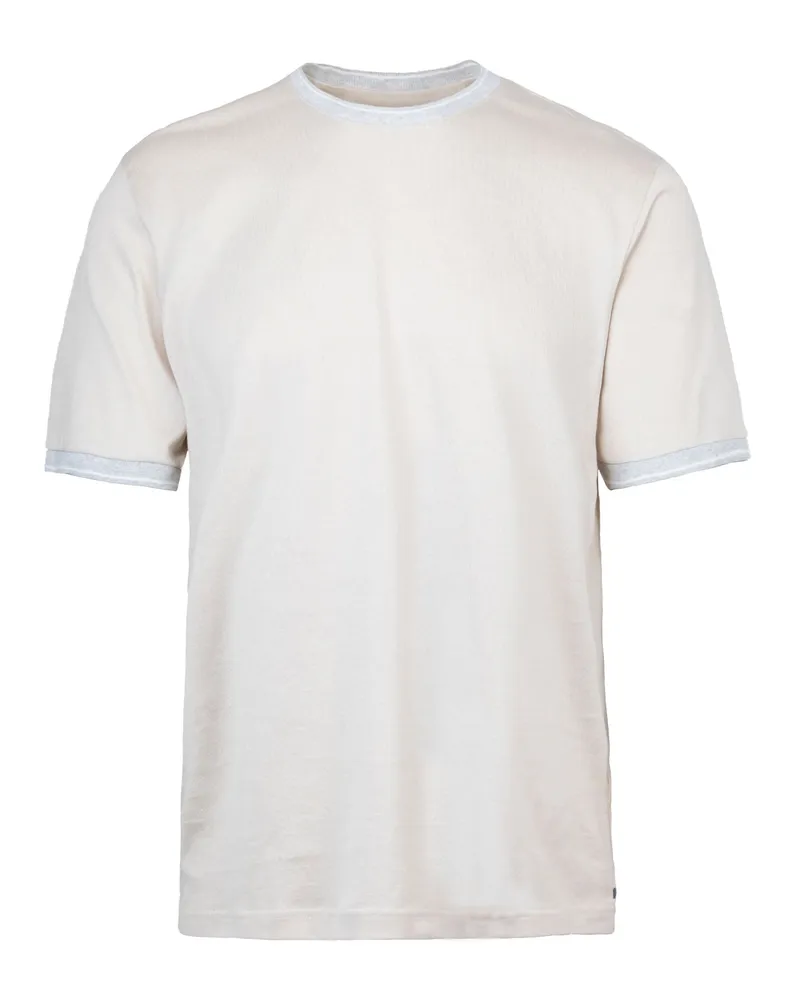 Eleventy ELEGSY T -Shirt Girocollo Sabbia Sabbia
