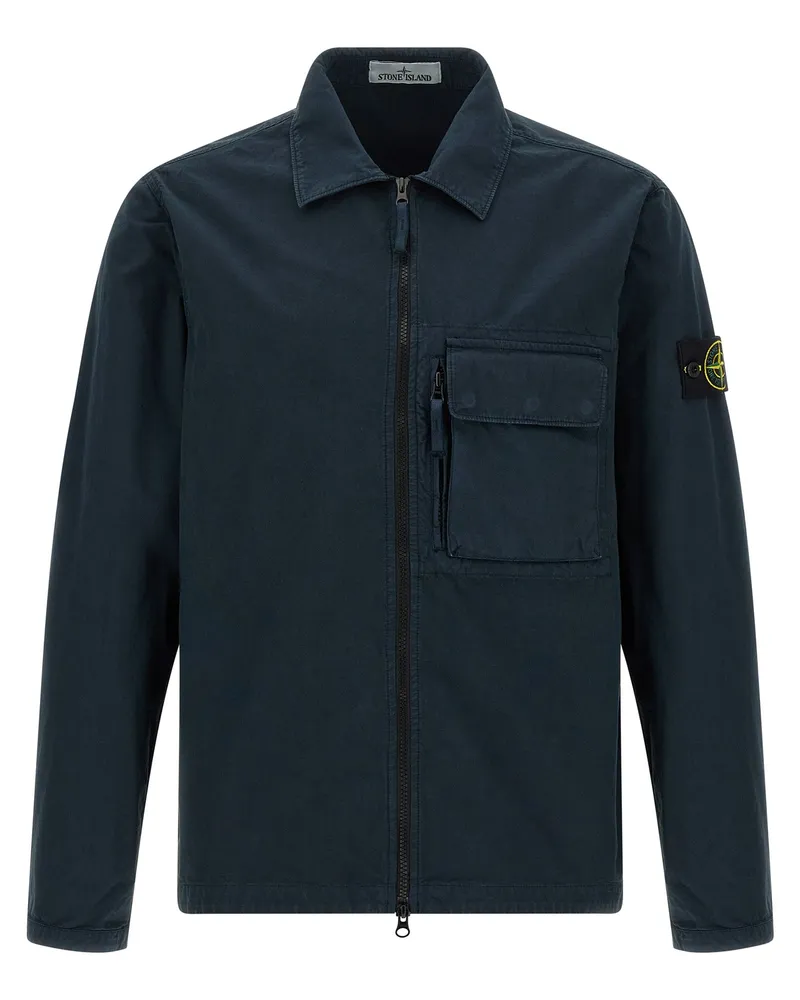 Stone Island RWS' Overshirt Blue