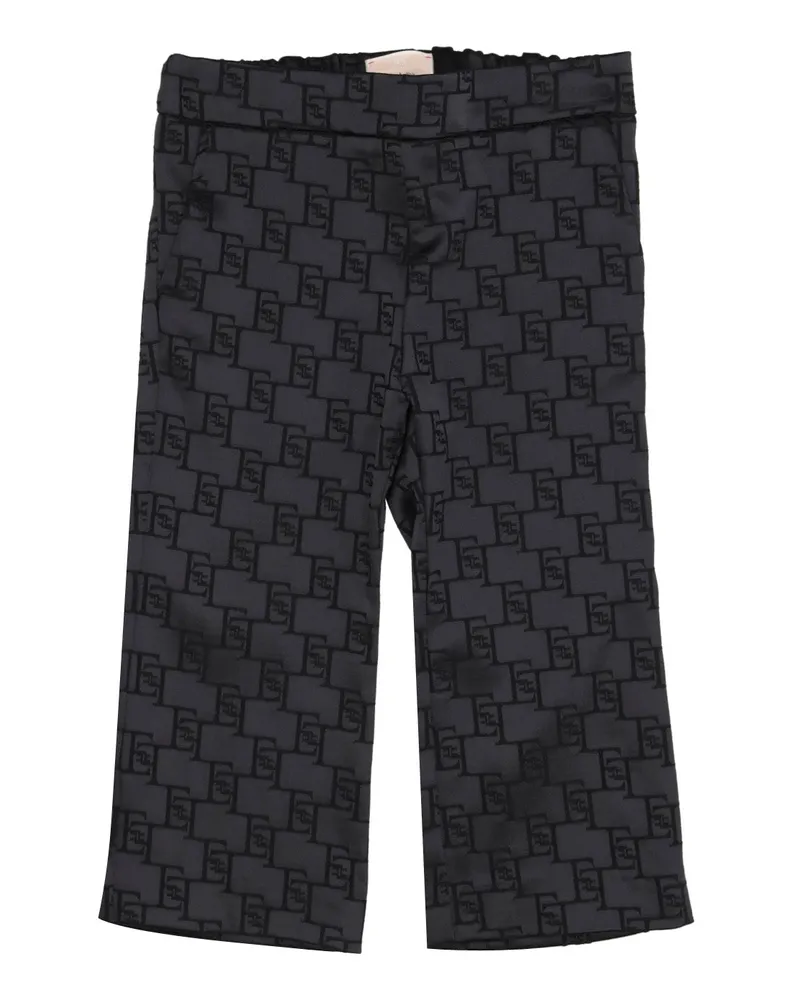 Elisabetta Franchi Hosen schwarz Black