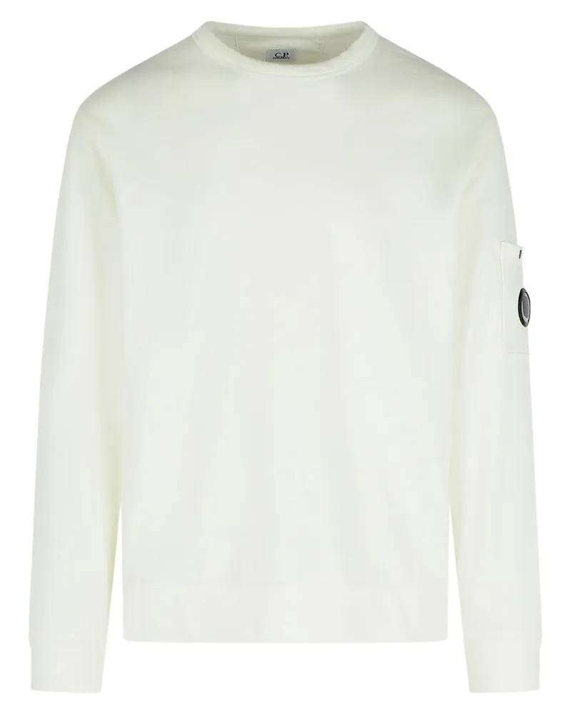 C.P. Company C.P. Firma Elfenbein Baumwollpullover Ivory