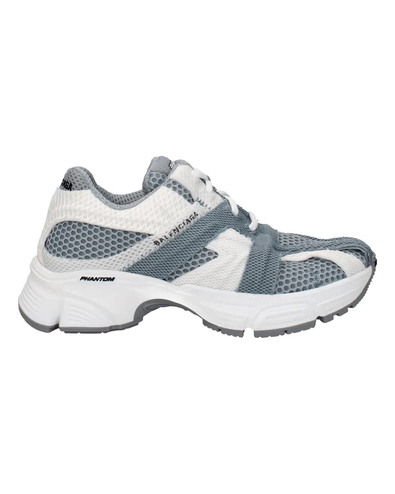 Balenciaga Sneakers Phantom Frauen Stoff grau/weiß -