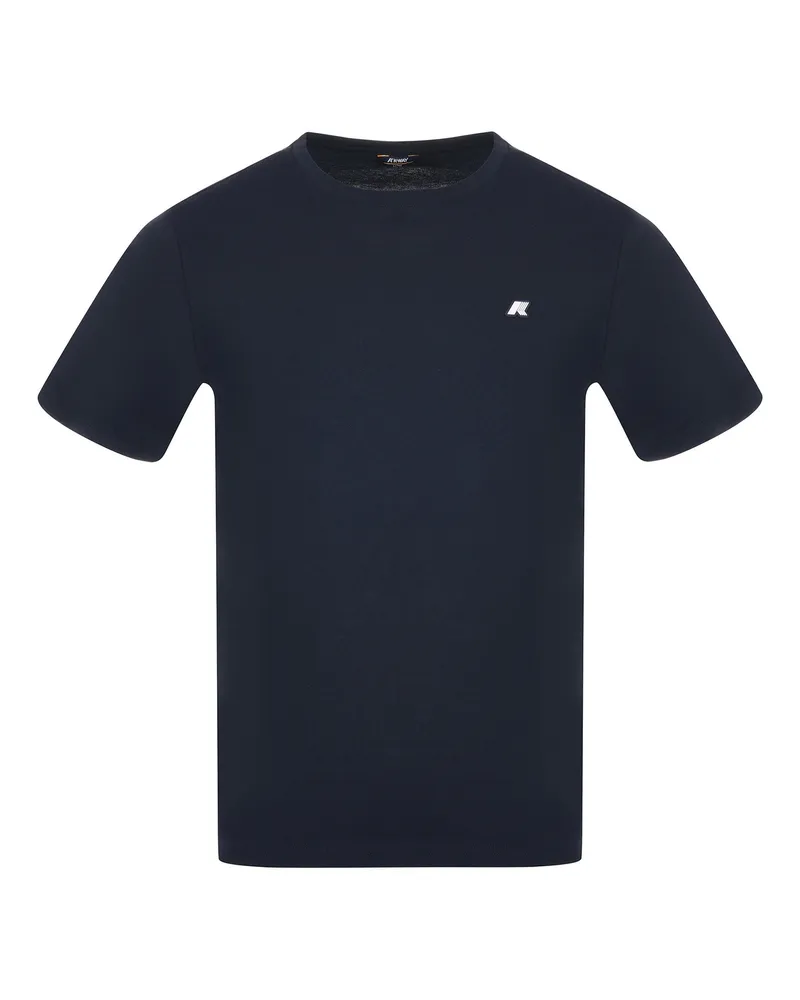 K-Way K Way Cotton T -Shirt Blue