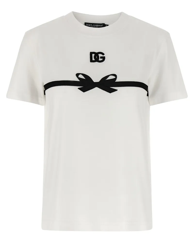 Dolce & Gabbana Tape T -Shirt White