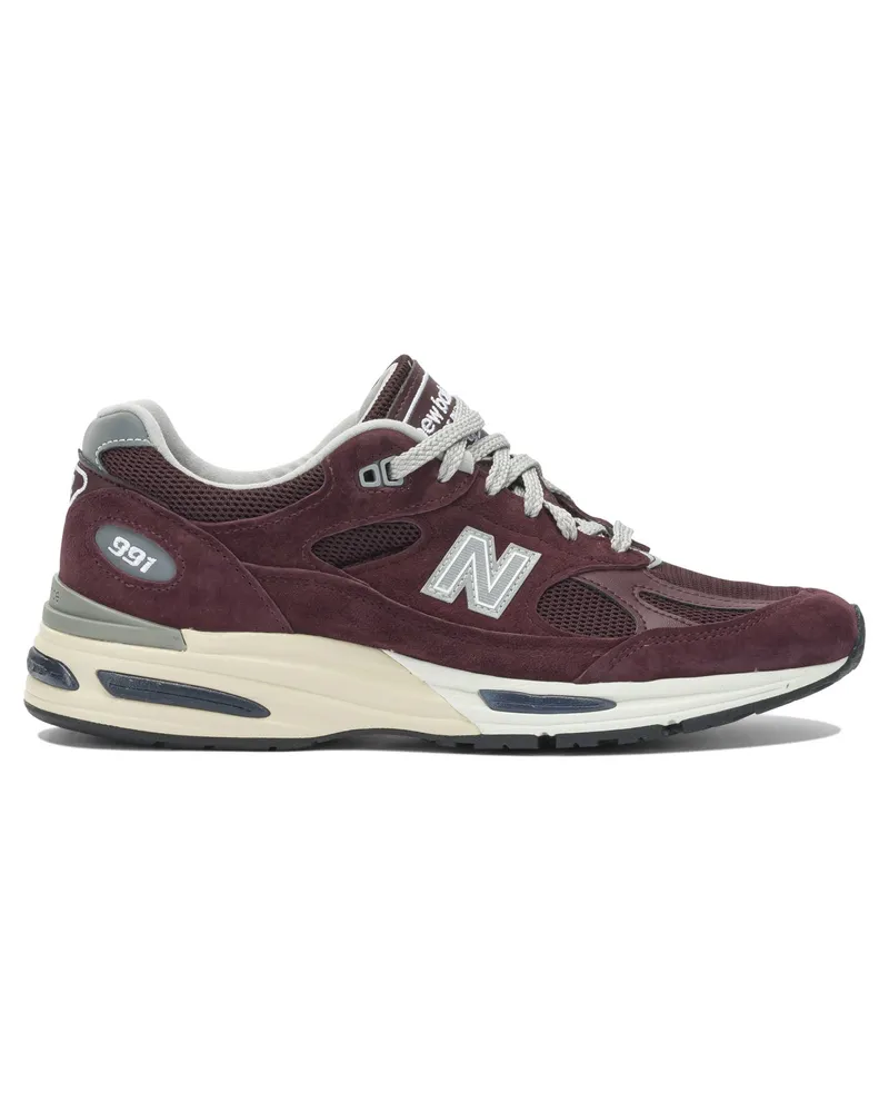 New Balance 991 V2“ Turnschuhe Bordeaux