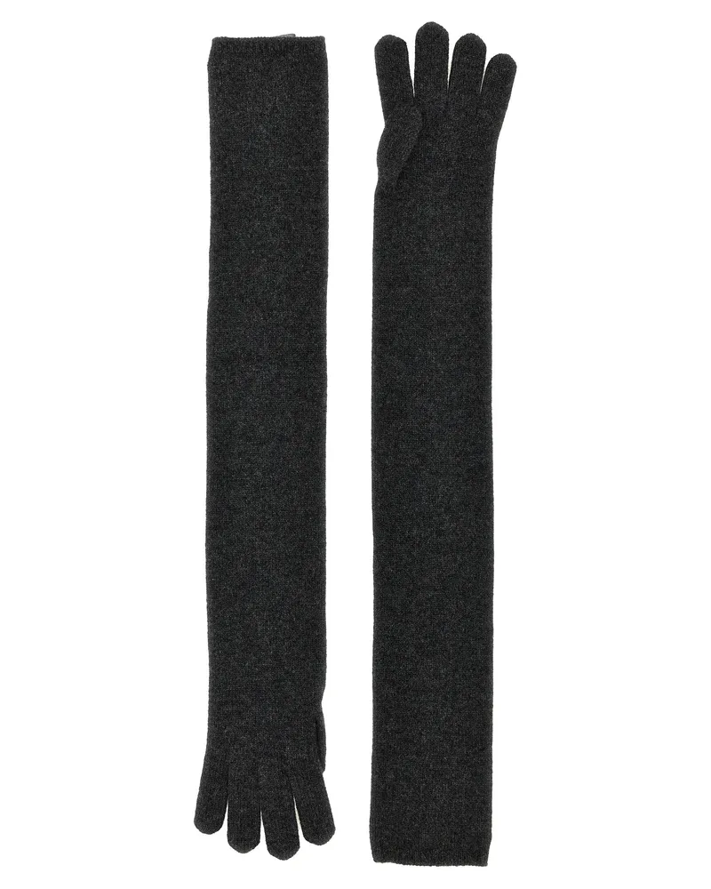 Max Mara Timor' Handschuhe Gray