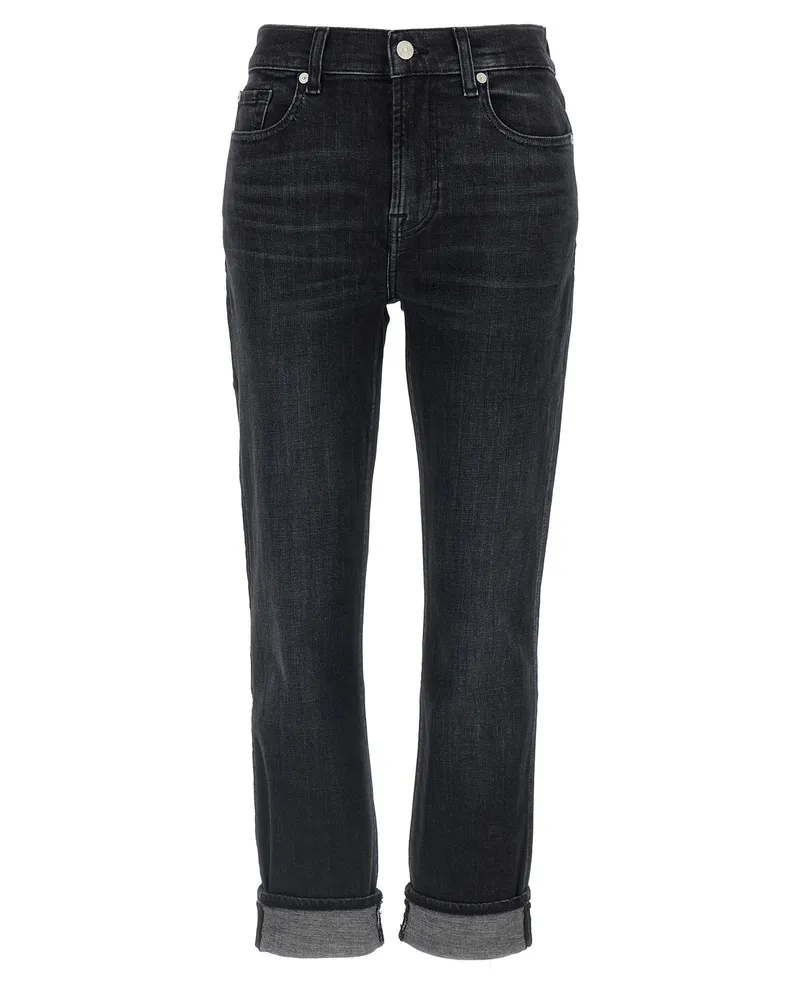 7 for all mankind 7 Für alle Menschheit 'entspannte Skinny' Jeans Black