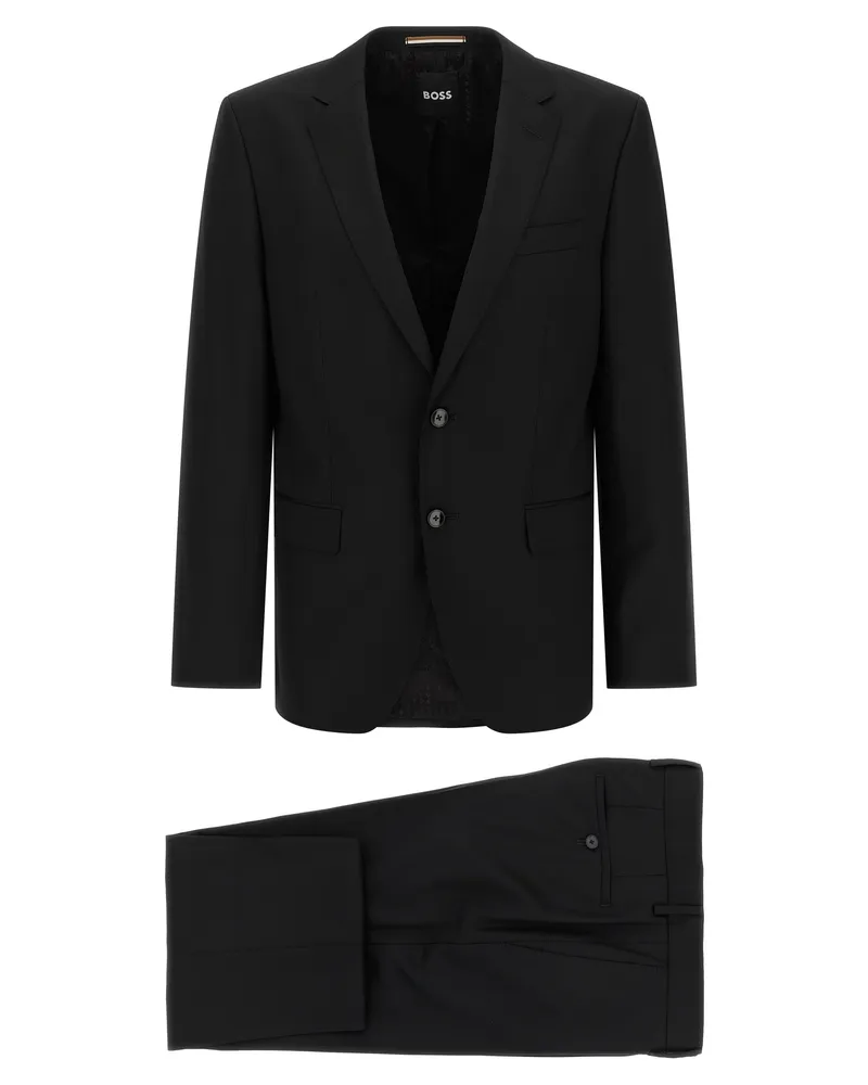 HUGO BOSS H riesiges' Kleid Black