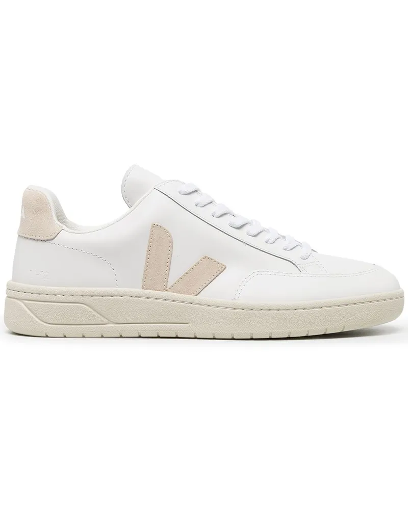 VEJA V 12 Leder -Turnschuhe Powder